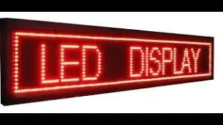 Mobile phone controlled LED Scrolling board using Arduino.