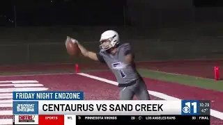 Centaurus loses to Sand Creek Colorado High School Football Highlights