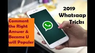 WhatsApp Super Secret Tricks 2019 - by TECHTALKS SAN
