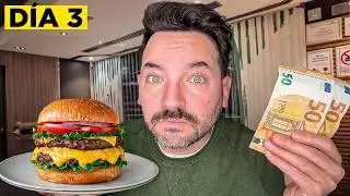 PROBÉ comer fuera TODOS LOS DÍAS durante una semana en ESPAÑA con solo 100€.