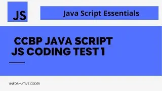 JS Coding Test 1 | Mock Tests | JavaScript Essentials | CCBP 4.0 | NxtWave |#ccbp |#nxtwaveccbp