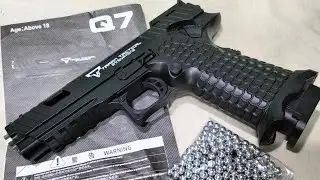 Обзор страйкбольного пистолета пружинного типа Q7 (TARAN TACTICAL COMBAT MASTER 2011)