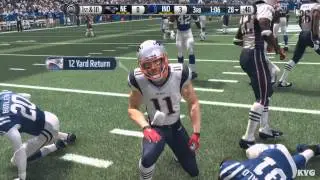 Madden NFL 16 - New England Patriots vs Indianapolis Colts Gameplay (XboxONE HD) [1080p]