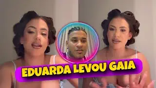 Eduarda contou o motivo do fim da relação com Neiff de novo 🫢