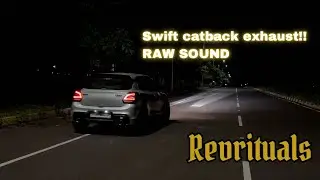 Suzuki Swift K12 Catback Exhaust &ndash; LOUD & Deep Sound! | RevRituals