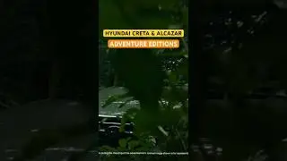 Hyundai Creta Adventure and Alcazar Adventure teased! #shorts #creta #hyundai #carwale