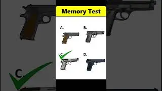 Memory Test - 82 / IQ Test #shorts #ytshortsvideo #memorytest