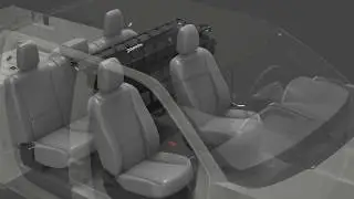 3D Test Animation Render - Cargo Restraint Net Installation