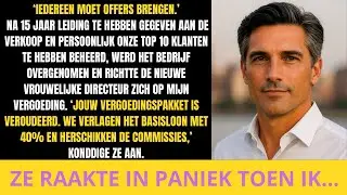 Nieuwe Directeur Verminderde Mijn Basisloon Met 40% Na 15 Jaar Leiding Te Hebben In Verkoop.