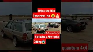 Santana Quantum turbo dando show e mostrando que idade n&atilde;o &eacute; nada #customcars #turbo #turboengine