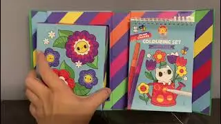 Tiger Tribe Colour Change Colouring Set &ndash; Garden Friends.