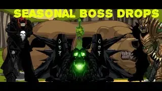 AQW | SEASONAL UBEAR BOSS DROPS + ITEM SHOWCASE 2020