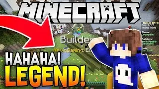 BUILDING LEGENDARIS !😱 (Minecraft Build Battle Indonesia)