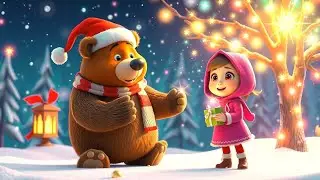 Masha and Bear Christmas Magic Adventure 🐻🎄 | Kids Animation Video Song | Fun Folk Tales 🎊
