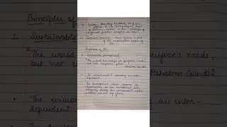 Nature, Objective, Sources & Principles Of International Environmental Law | Notes #shorts #notes
