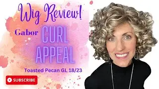 WIG REVIEW Gabor CURL APPEAL Toasted Pecan!