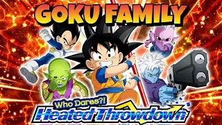 How to Run Clear Easy Mission Team Goku Family on Who's Dares?! Heated Throwdown DBZ Dokkan battle 