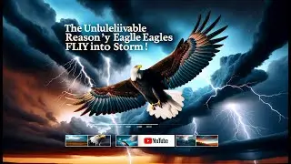 The Unbelievable Reason Eagles Fly INTO Storms!