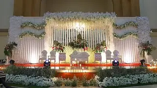 Dekorasi Wedding Mewah & Modern Di Cimahi Convention Hall Bandung | Mirza & Gerald