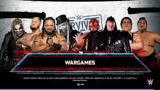WARGAMES MATCH NEW TALENT'S VS. OLD LEGEND'S SURVIVOR SERIES WAR GAMES WWE 2K25