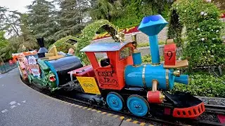 [HD] Casey Jr. Circus Train ride (Forward & Backwards POV) | Disneyland Resort