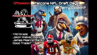 Falcons Draft Jalon Walker & Jame Pearce Jr, 1st Rd Grade | Falcons Bird Bath