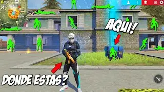 POLICIA VS LADRONES EN EL ANTIGUO PEAK! 😂 *escondite muy gracioso* MOMENTOS GRACIOSOS FREE FIRE