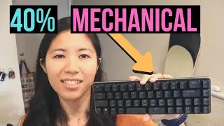 TINY!!! Magicforce 49 Key Mini 40% Mechanical Keyboard Review