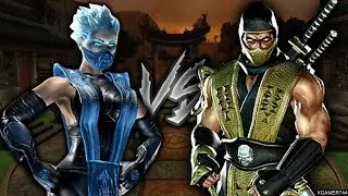 Mortal Kombat: Deadly Alliance - Frost Vs. Scorpion