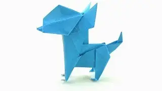 How To Make a Origami Dog