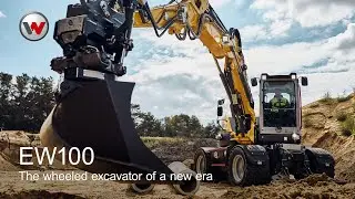 EW100 - the wheeled excavator of a new era