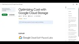 Optimizing Cost with Google Cloud Storage