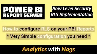 Реализация безопасности на уровне строк RLS на сервере отчетов Power BI
