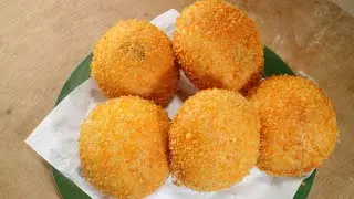 Cara Membuat Roti Goreng Isi Daging Sapi - Cara Bikin Roti Goreng