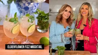 How to Make the Elderflower Fizz Mocktail | Simple, Healthy & Refreshing