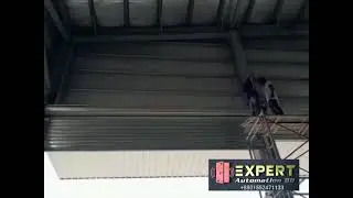 Automatic Rolling Shutter Installation &ndash; Meghna Executive Woodworks LTD | Expert Automation BD