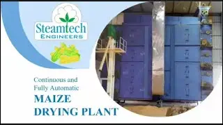 maize dryer। maize drying plant । मक्का सुखाने का मशीन ।