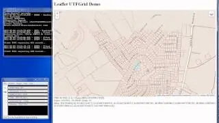 Socket-served Internet Mapping Application using Python and Leaflet