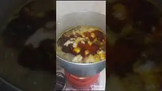 My first attempt of making ofe-onugbu (bitter leaf soup) 