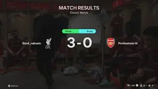 FC 26 Liverpool VS Arsenal PS5, 4K UHD GAMEPLAY