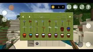 How to use all Wepons and new world furniture [ Mini block craft ]