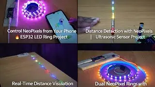 Multiple ideas for neopixel LED || WS2812B NEOPIXEL ||@Praveen_D_N 