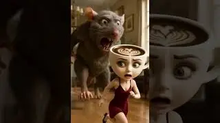 This magical potion that makes people smaller has caused Cappuccino a lot of trouble!#shortvideo 👻
