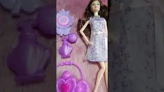 beautiful Barbie with Fashion Accessories #trending #barbie #shorts