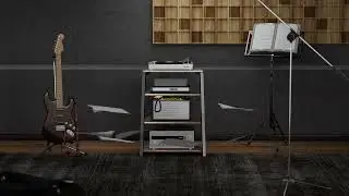 Audio Rack/ Hifi Regel bei FITUEYES
