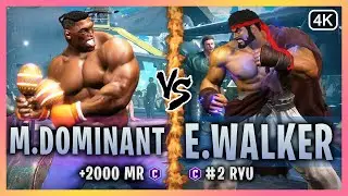 SF6 ▰  Dee Jay (Maldominant) Vs. Ryu (EndingWalker)『Street Fighter 6』