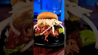 UNFORGETTABLE BBQ Pulled Pork Sandwich! #outdoorcooking #bbq