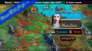 Conquest Run with Runecaster Witch Part 1 | Let's Play Erannorth Reborn