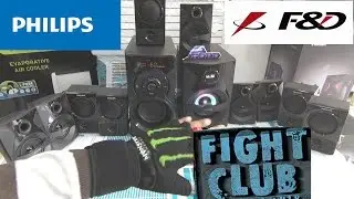 Philips SPA6600/6700B vs F&D F3800X Fight Club by AKS