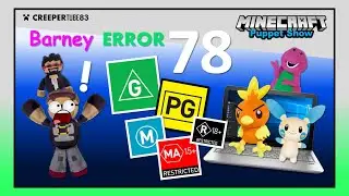 [CT83] Barney Error 78 | MinecraftPuppetShow